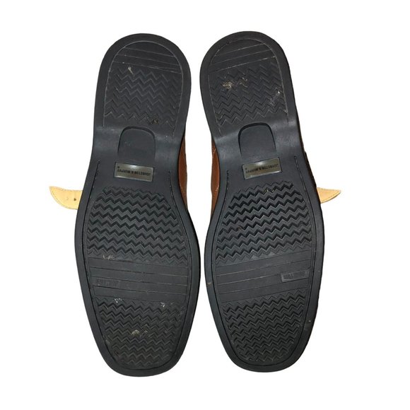 Johnston & Murphy Fisherman Sandal Shoes Mens 12M Used Brown Leather 20 5880 - Picture 7 of 16